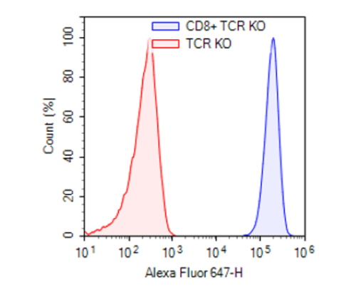 CD8+ TCR Knockout NFAT-Luciferase Report