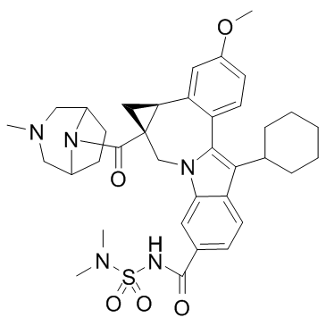 HY-12429-25mg: Beclabuvir