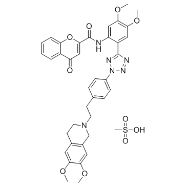 HY-13646A-1mL: Encequidar (mesylate)