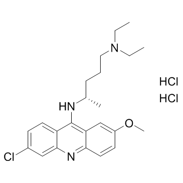 HY-13735D-10mg: d-Atabrine dihydrochlori