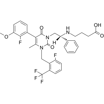 HY-14789-10mg: (R)-Elagolix