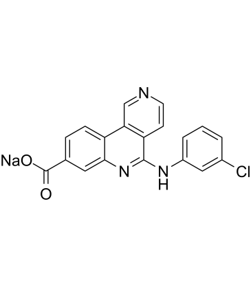 HY-50855B-1mL: Silmitasertib (sodium sal