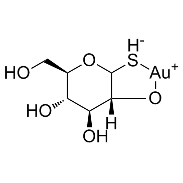 HY-A0068-5mg: Aurothioglucose