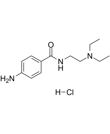 HY-A0084-1mL: Procainamide (hydrochlorid