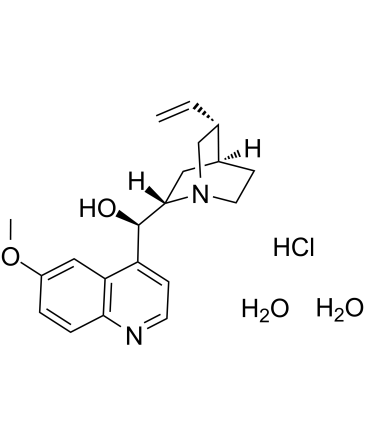 HY-B0433A-1mL: Quinine (hydrochloride di