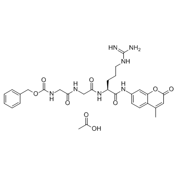 Z-Gly-Gly-Arg-AMC (acetate)